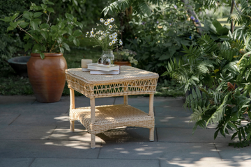 SUSY EXTERIOR - Square ArtFibre® garden side table by Sika Design - view 3